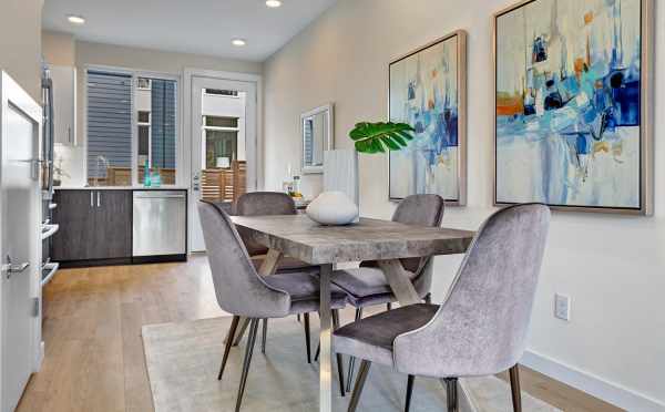 Dining Area at 2414B NW 64th St in Ballard