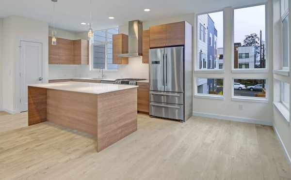 Kitchen and Dining Area at 3525 Wallingford Ave N