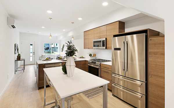 Stainless Steel Appliances in the Kitchen at 3537 Wallingford Avenue N