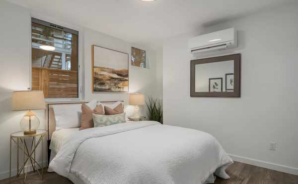 Second Bedroom of Unit 408A at Oncore Townhomes in Capitol Hill