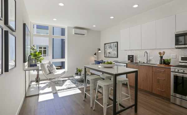 View from the Living Room to the Kitchen at 1327 NW 85th St