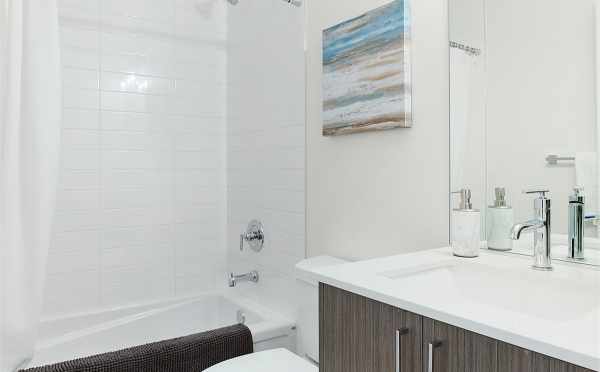 First Floor Bathroom at 445 NE 73rd St of the Verde Towns 2