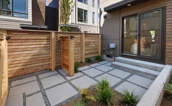 Patio of the First-Floor Bedroom at 6309F 9th Ave NE in Zenith Towns East