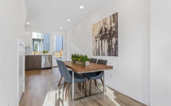 Dining Area at 2444C NW 64th St of the Lifa West Townhomes