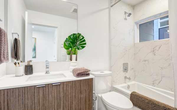 First-Floor Bathroom at 8505 16th Ave NW