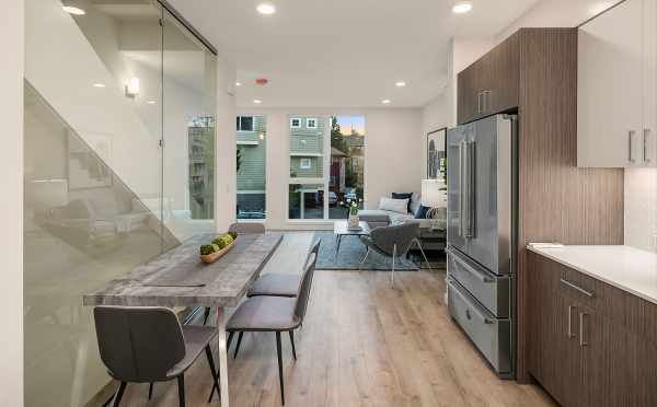 Kitchen and Dining Area at 2506 Everett Ave E, at the Baymont Townhomes