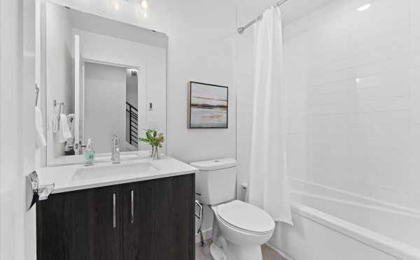 First Bathroom at 212E 18th Ave in Amber of the Cabochon Collection in the Central District