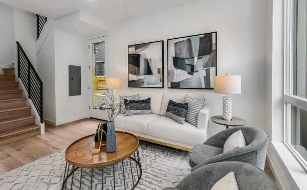 Living Room and the Stairs at 10419 Alderbrook Pl NW