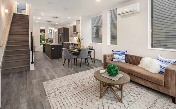 View from the Living Room in One of the Units in Oncore Townhomes