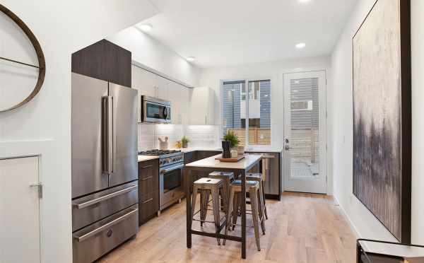 Kitchen at 809B N 47th St of Sunstone at Fremont