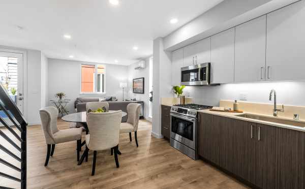 View from the Kitchen to the Dining Area at 8559 Mary Ave NW