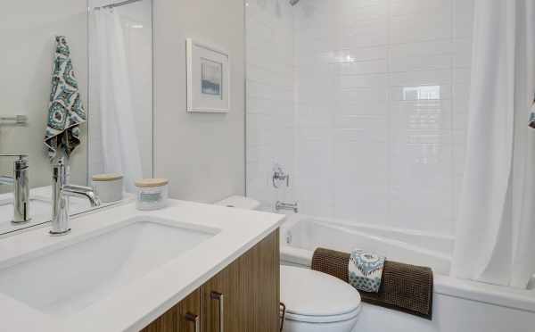 First Floor Bathroom at 437D NE 73rd Street