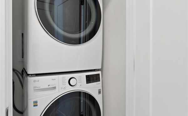 Laundry Area on the First Floor of 6309F 9th Ave NE in Zenith tow