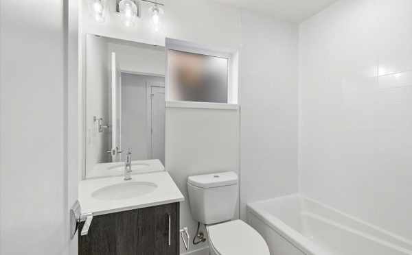 First-Floor Bathroom at 6313C 9th Ave NE in Zenith Towns West