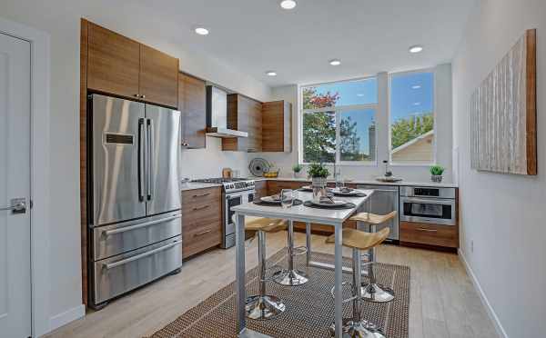 Stainless Steel Appliances in the Kitchen at 3549 Wallingford Ave N