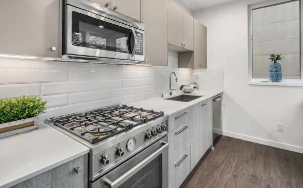 Kitchen at 1541B 14th Ave in Beacon Hill