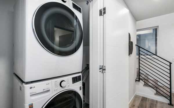Washer and Dryer on the First Floor of 8509B 16th Ave NW