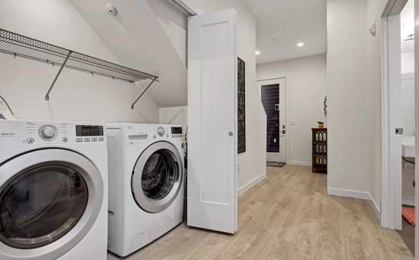 Laundry Room at 1494 NW 75th Street of Talta in Ballard