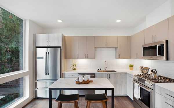 Stainless Steel Appliances in the Kitchen of 1113 E Howell St