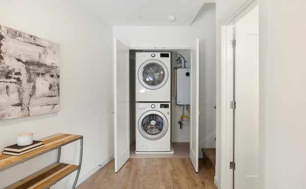 Stackable Washer and Dryer at 445 NE 73rd St in the Verde Townn 2 in Green Lake