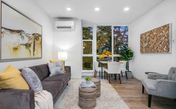 Living Room at 3803 23rd Ave W, one of the Walden Townhomes