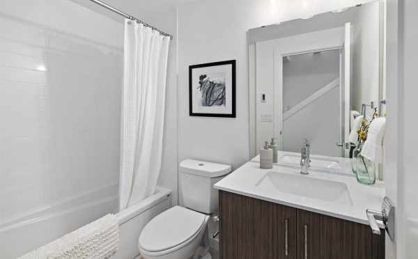 First-Floor Bathroom at 6309F 9th Ave NE