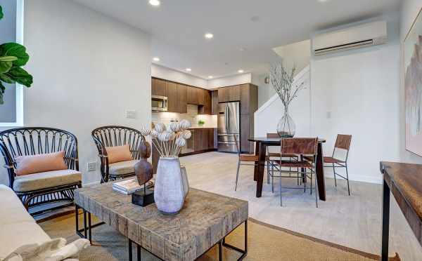 View from the Living Room to the Kitchen in 3062F SW Avalon Way