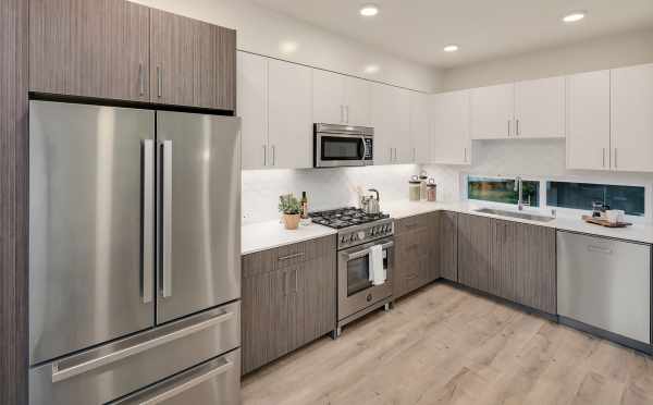 Kitchen at 2506 Everett Ave E in the Baymont Townhomes