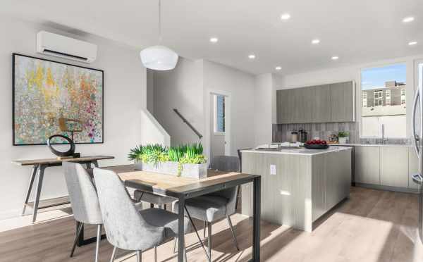 Dining Area and Kitchen at 1647 22nd Ave