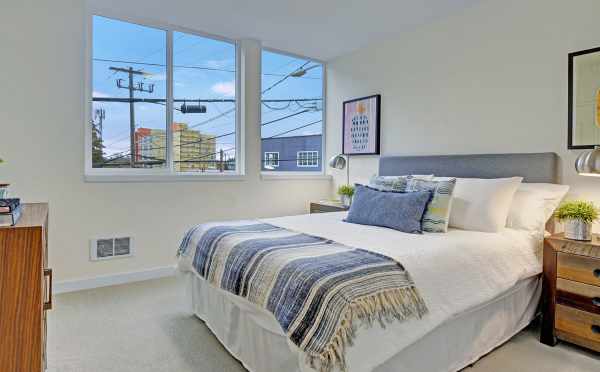 Second Bedroom at 503B NE 72nd Street of the Emory Townhomes