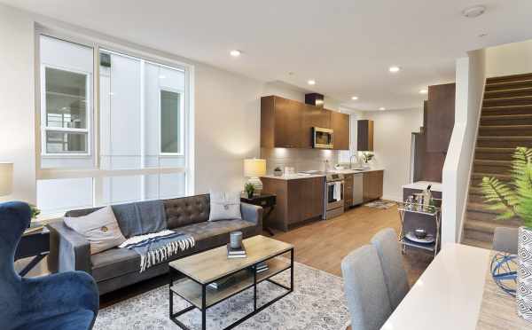 Living Room and Kitchen at 1492 NW 75th St