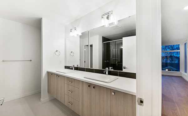 Master Bath in One of the Twin II Townhomes