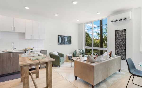 Living Room at 445 NE 73rd St in the Verde Towns 2