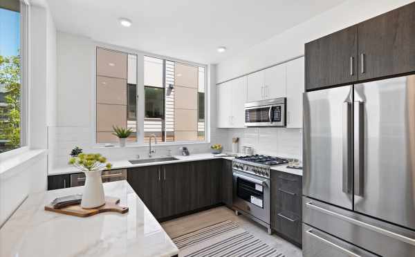 Kitchen at 6313C 9th Ave NE in Zenith Towns West in Roosevelt