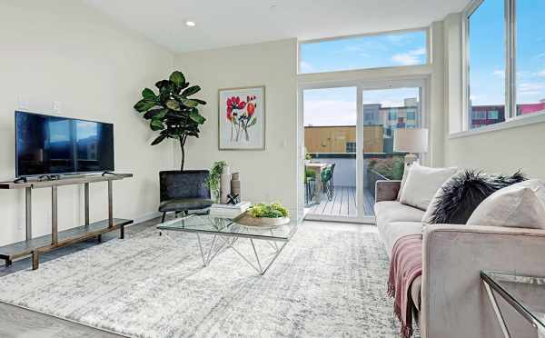 Living Room at 7219 5th Ave NE in Verde Towns 3