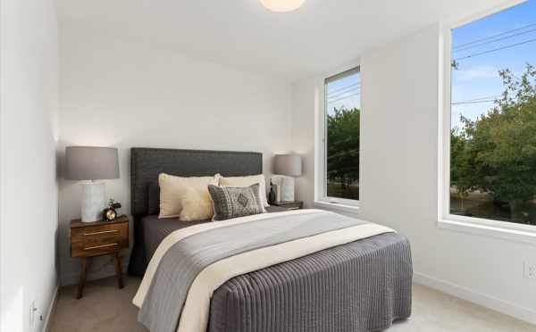 Second-Floor Bedroom at 1730C 11th Ave