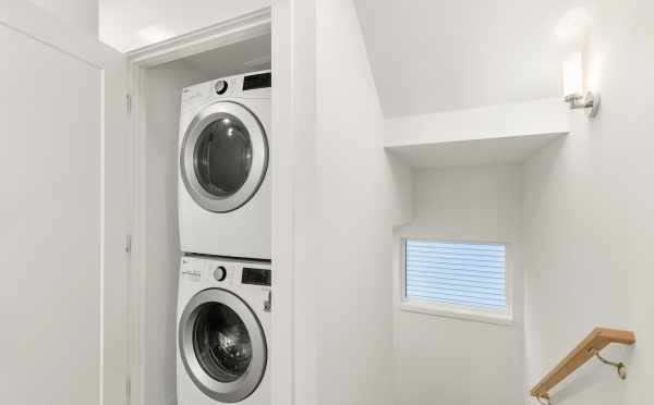 Stackable Washer and Dryer at 418F 10th Ave E