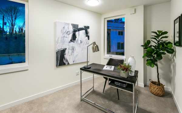 Second Bedroom at 10447 Alderbrook Pl NW, Part of the Flora Collection in Greenwood