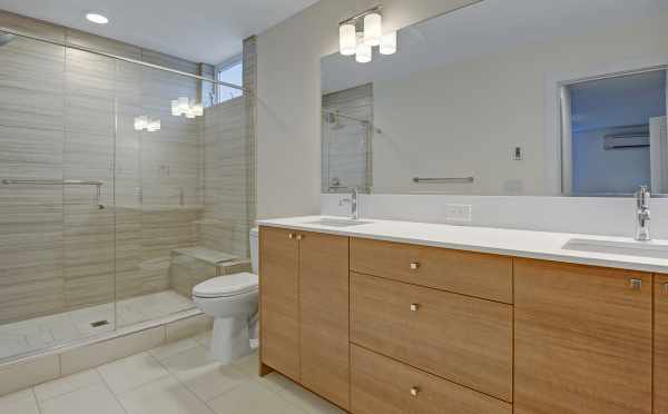 Master Bathroom at 3525 Wallingford Ave N