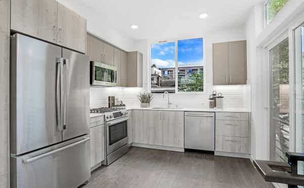Kitchen at 1724B 11th Ave, One of the Wyn on 11th Townhomes