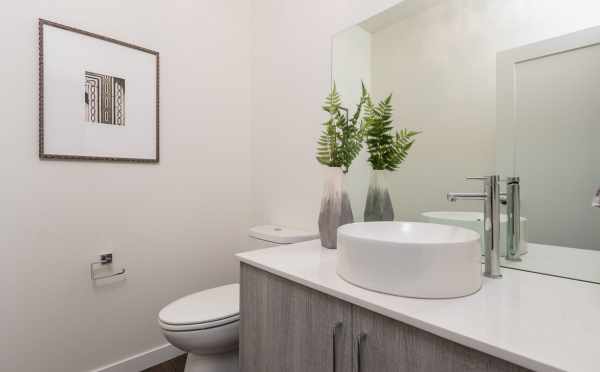 Powder Room on the Second Floor of 11514B NE 87th St