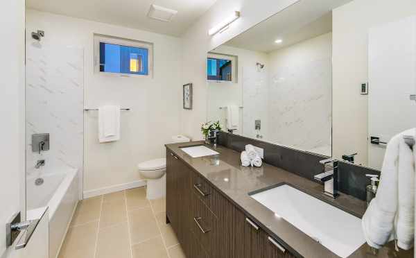 First Bathroom at 10447 Alderbrook Pl NW
