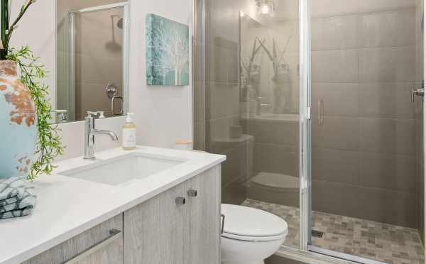 Master Bathroom at 1541B 14th Ave