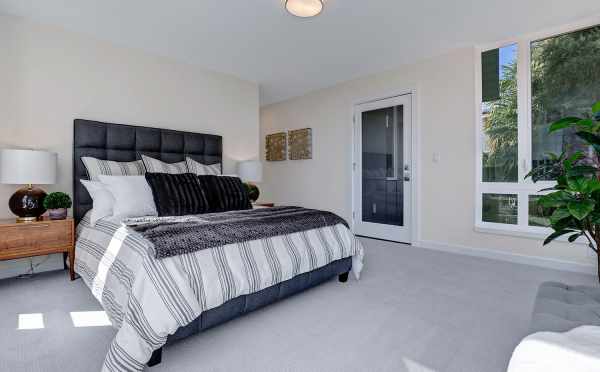 Master Bedroom in the Single-Family Home at Lifa East