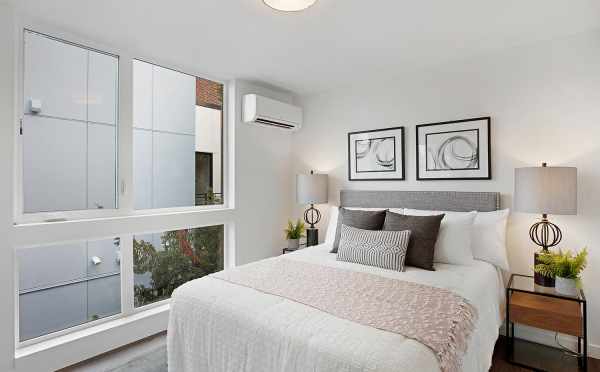 Master Bedroom at 1113 E Howell St of the Wyn Townhomes