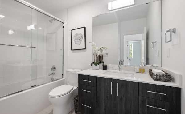 Second-Floor Bathroom at 8569 Mary Ave NW in The Trondheim