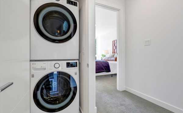 Laundry Area at 8505 16th Ave NW in the Alina Townhomes