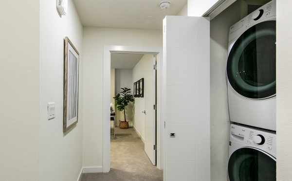 Laundry Area on the Second Floor of 10447 Alderbrook Pl NW, One of the Hyacinth Homes
