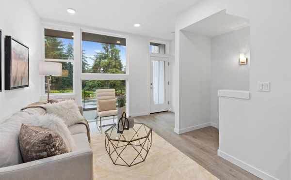 Living Room at 1279 N 145th St, One of the Tate Townhomes