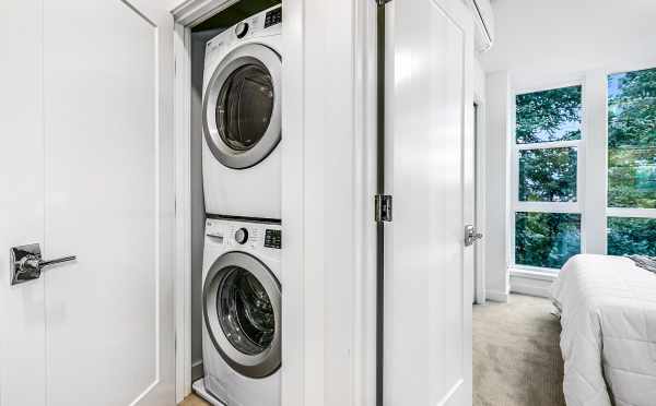 Laundry Area at 3803 23rd Ave W, one of the Walden Townhomes